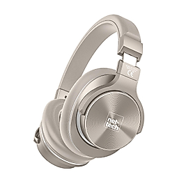 Kulak Üstü Bluetooth Kulaklık (Krem)