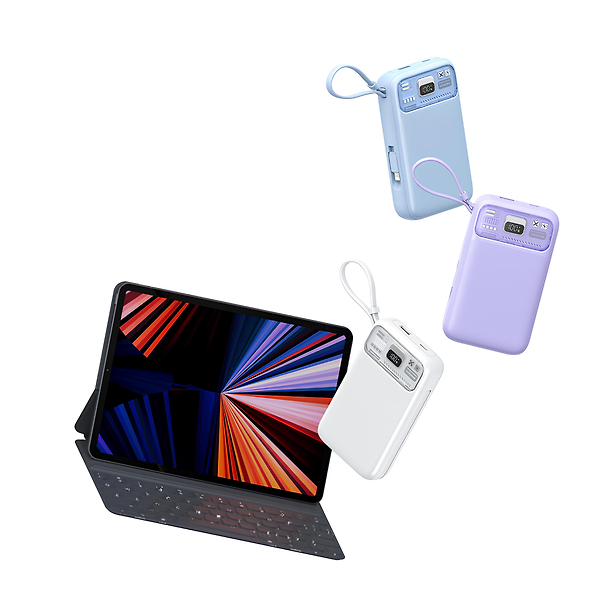 20W + 15W PD 15W 10000 MAh Taşınabilir Powerbank (Mavi)