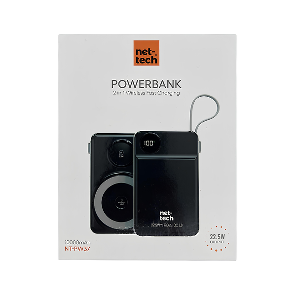 22.5W 10000 MAh Magsafe Powerbank (Gri)