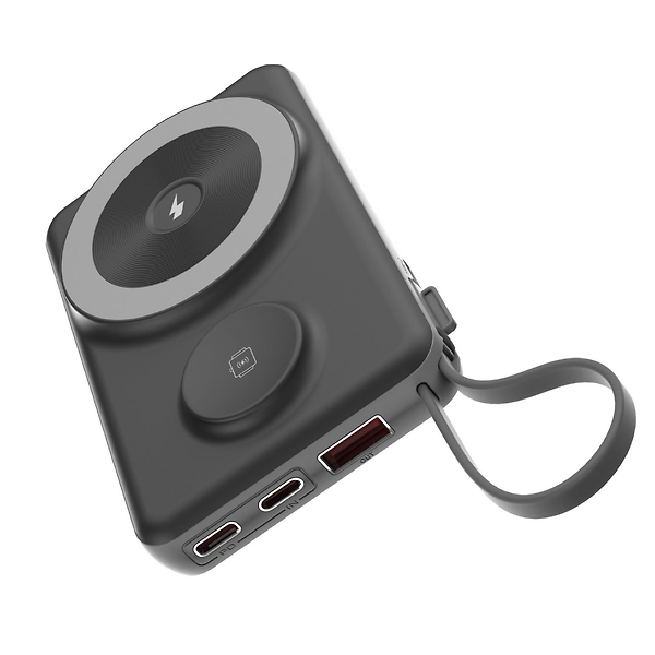 22.5W 10000 MAh Magsafe Powerbank (Gri)